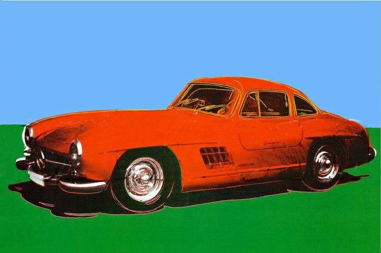 Andy Warhol 300 SL Coupe 1954